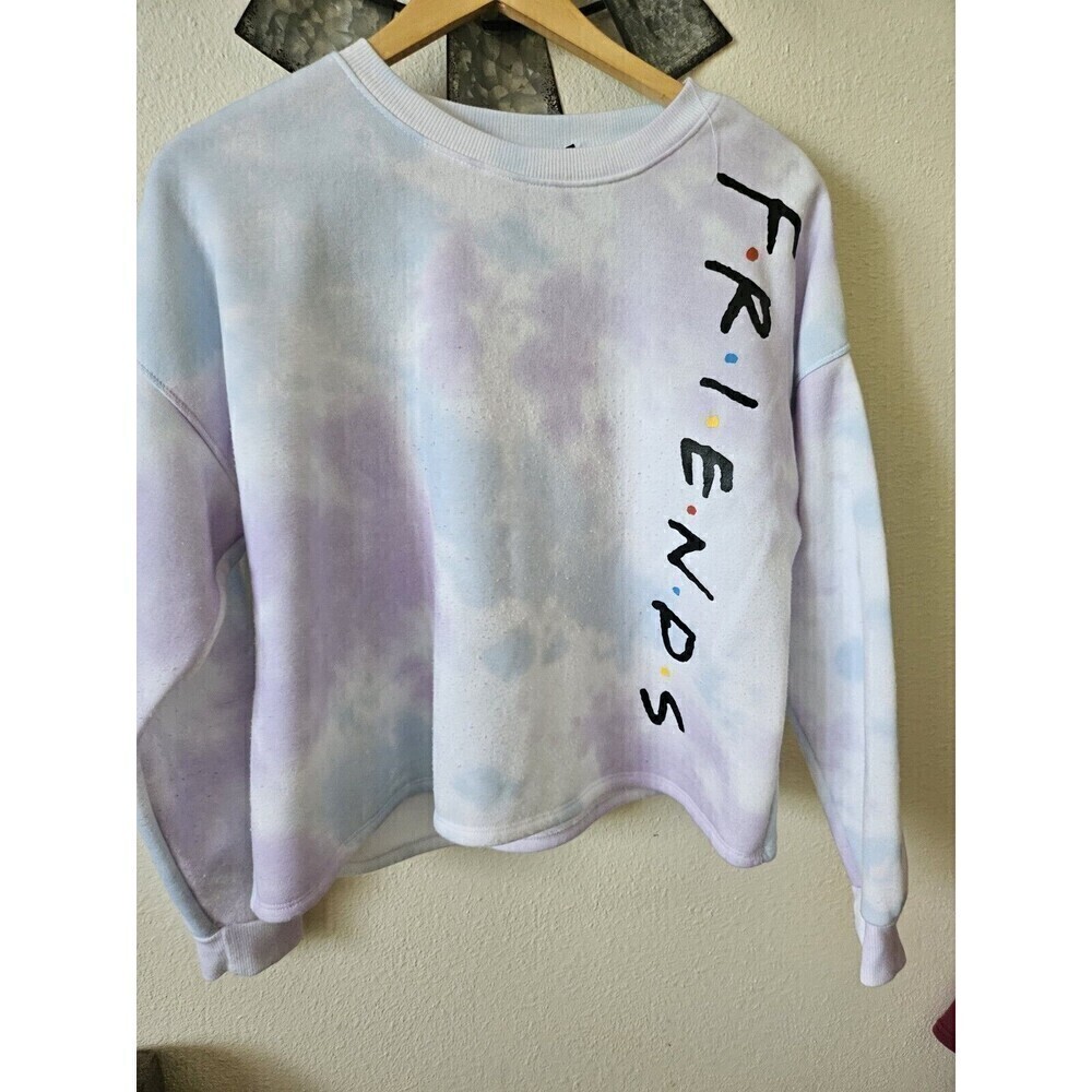 Friend's Tie Die Women's Sweater Size Large - Picture 2 of 8